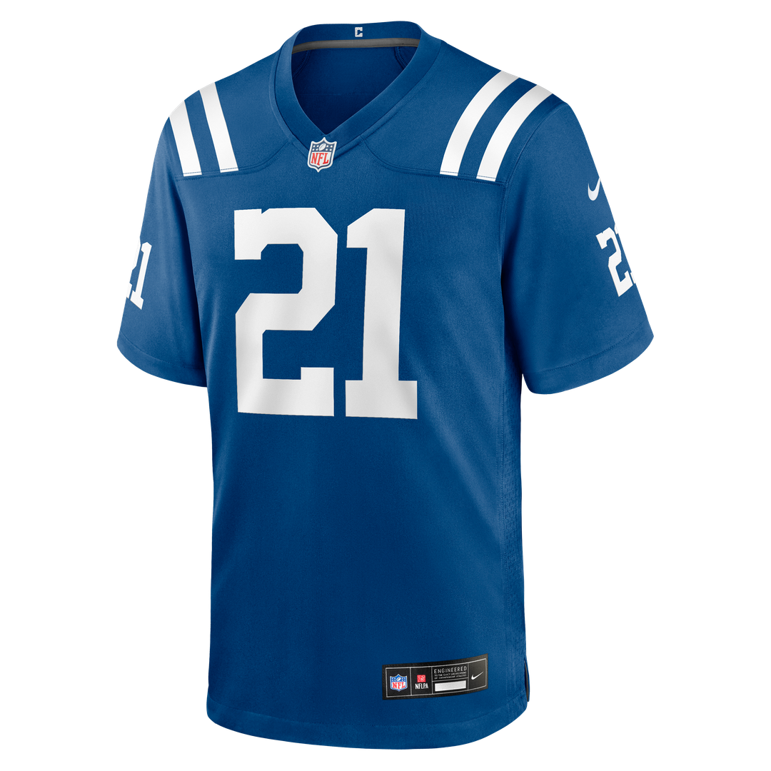 DJ Giddens Indianapolis Colts Nike Royal Team Game Jersey