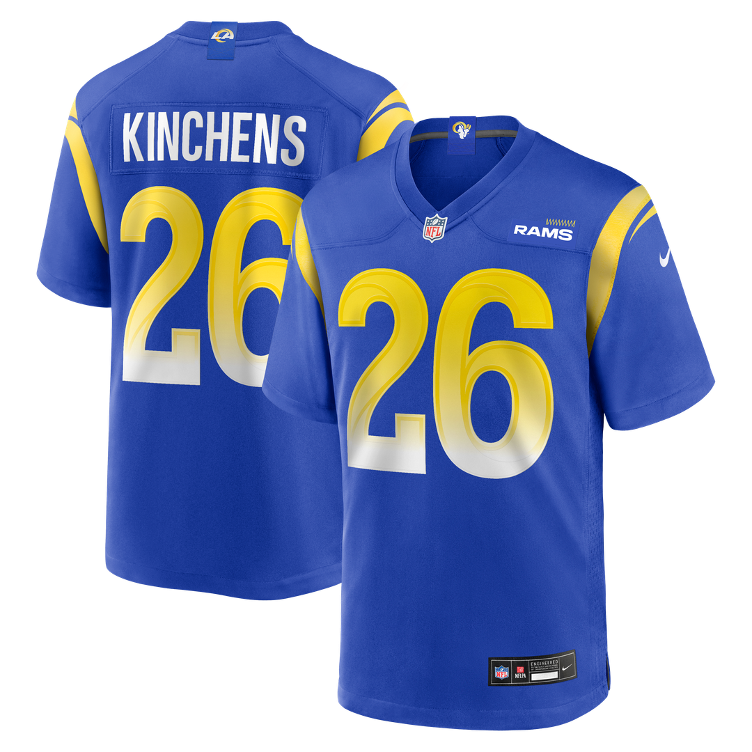 Kamren Kinchens Los Angeles Rams Nike Royal Team Game Jersey