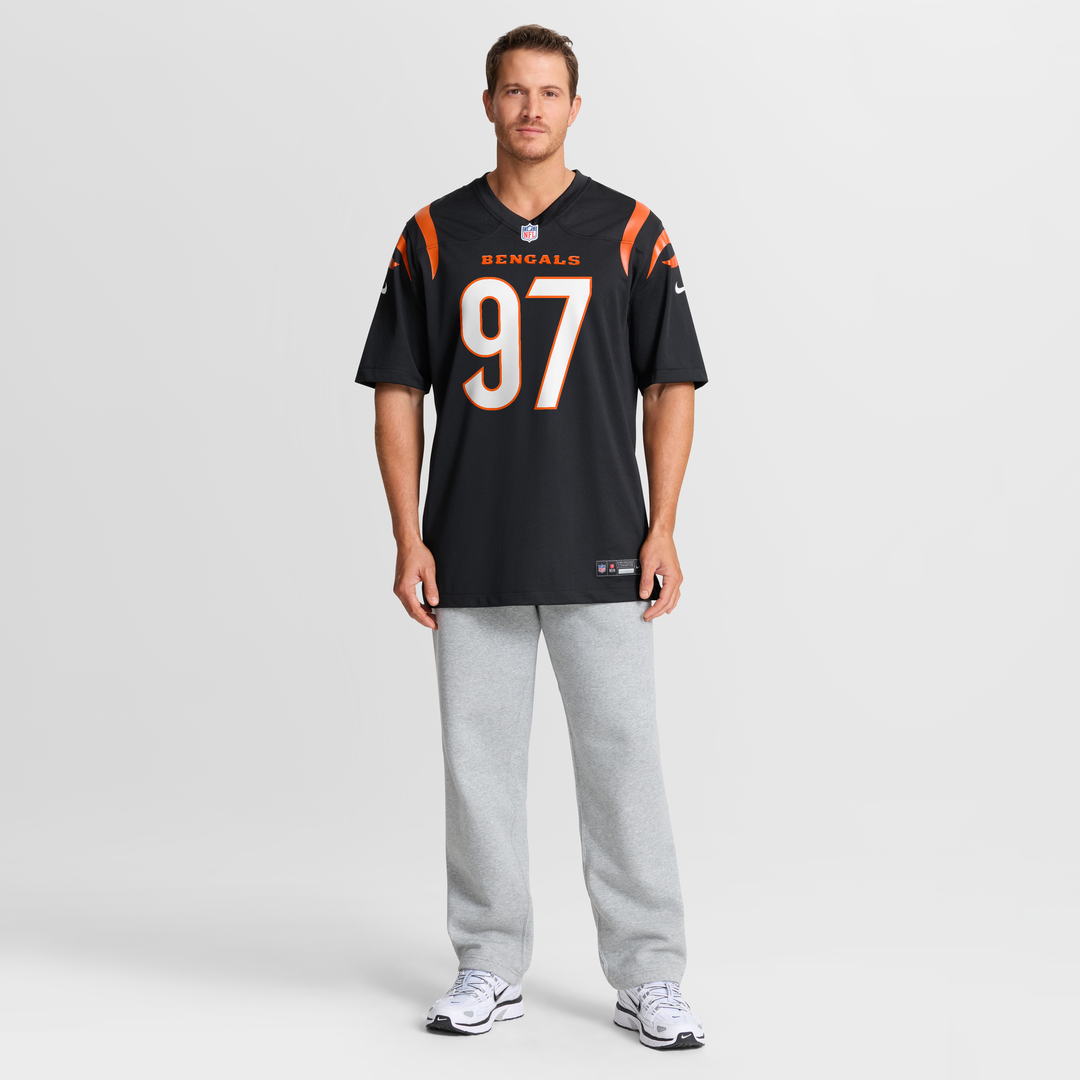 Dexter Lawrence II Cincinnati Bengals Nike Black Game Jersey