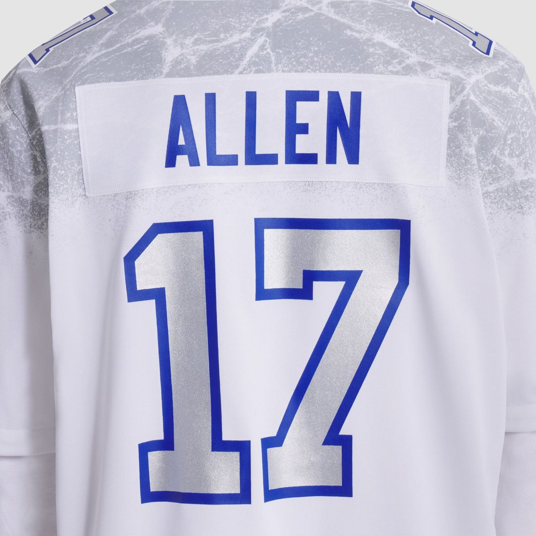Josh Allen Buffalo Bills Nike White Rivalries Collection Game Jersey