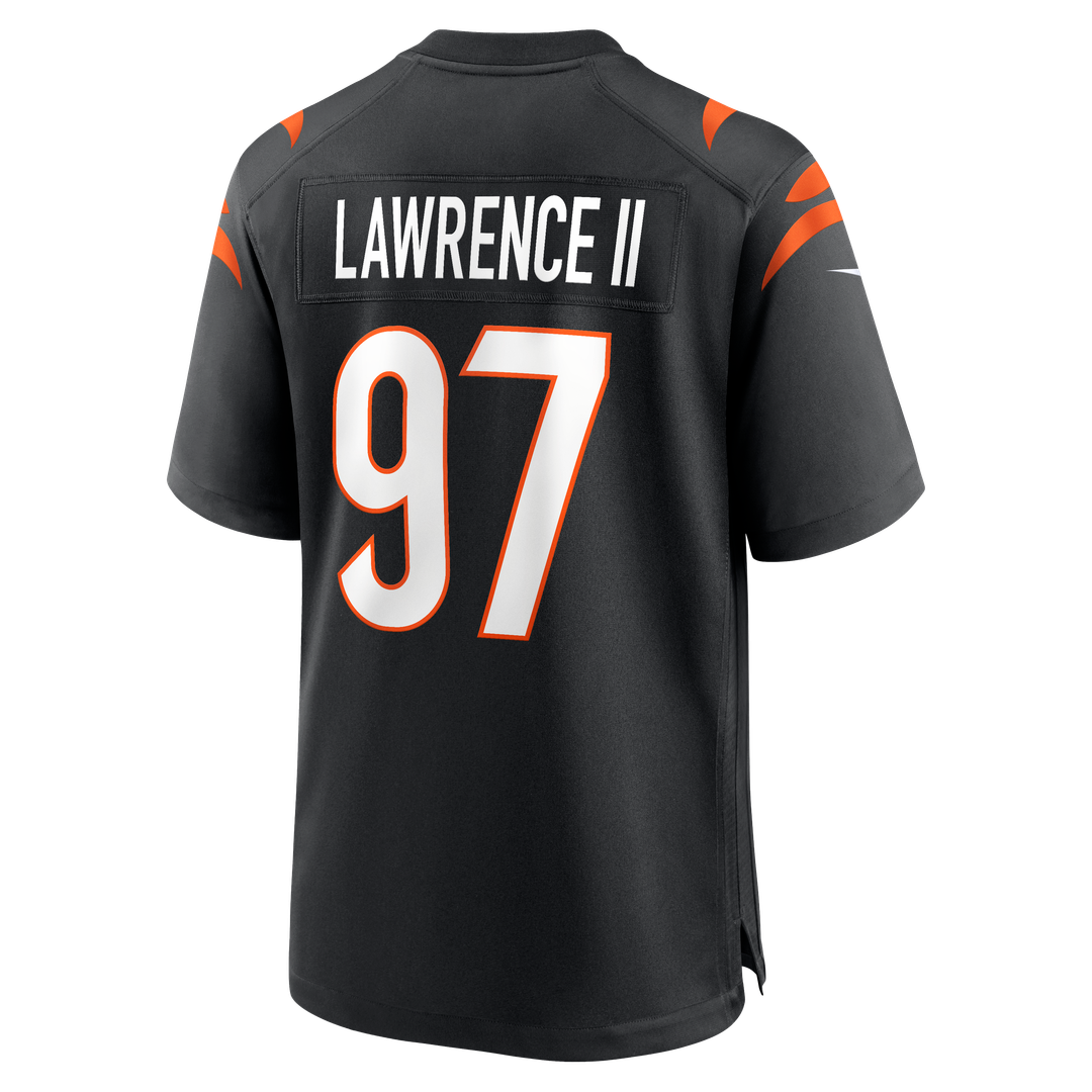 Dexter Lawrence II Cincinnati Bengals Nike Black Game Jersey
