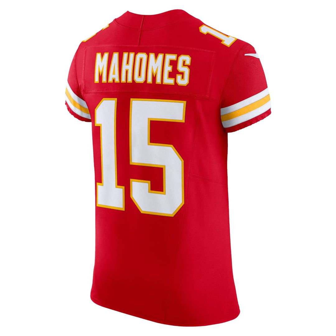 Patrick Mahomes Kansas City Chiefs Nike Red Team Vapor F.U.S.E. Elite Jersey
