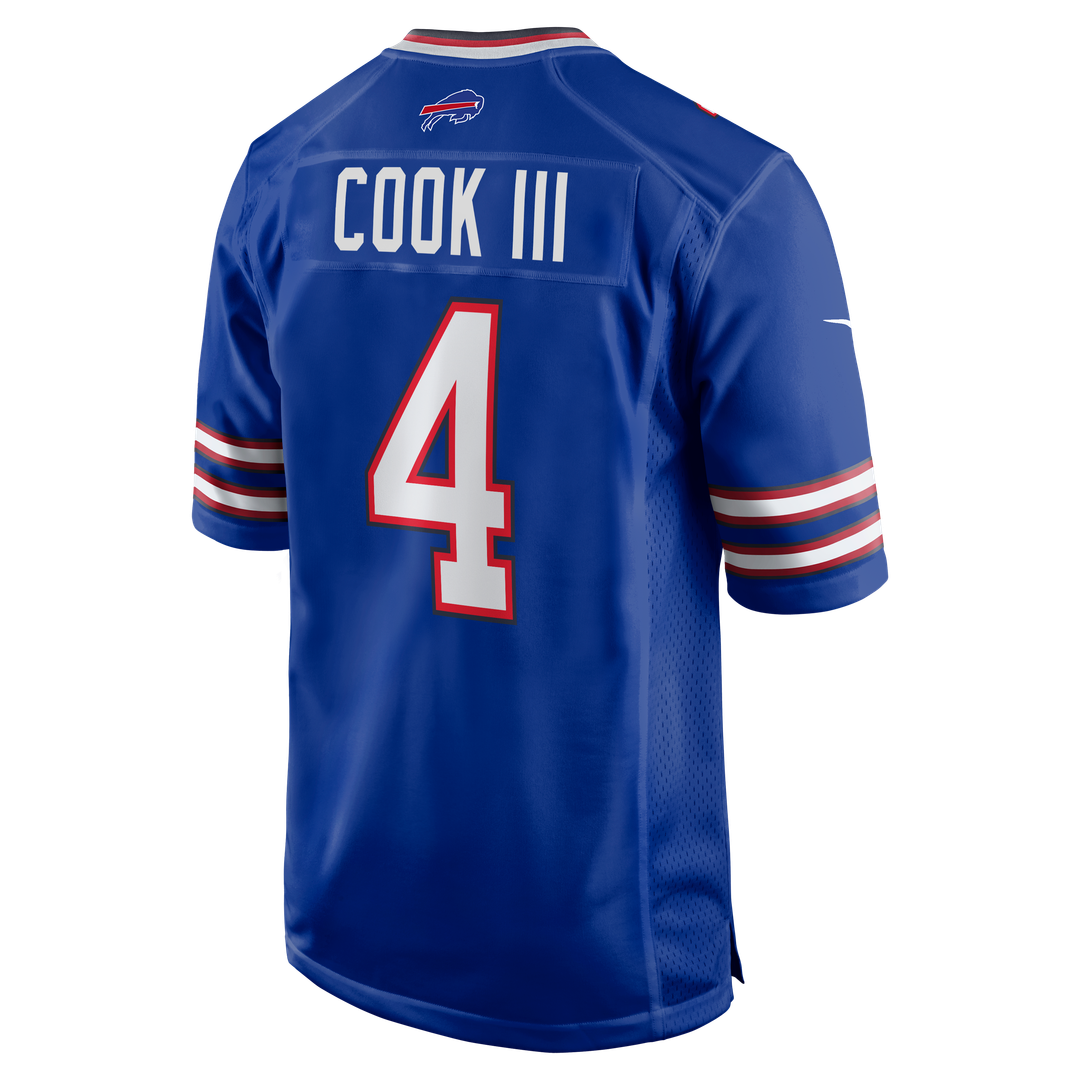 James Cook III Buffalo Bills Nike Gray Nickel City Game Jersey