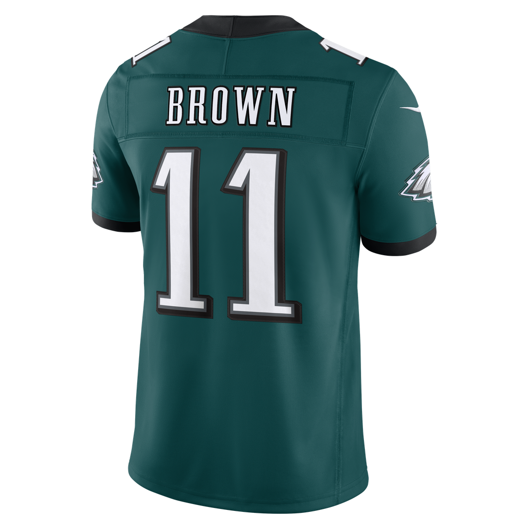 A.J. Brown Philadelphia Eagles Nike Midnight Green Team Vapor F.U.S.E. Stitched Limited Jersey