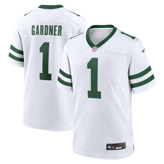 Ahmad Sauce Gardner New York Jets Nike Legacy White Game Jersey