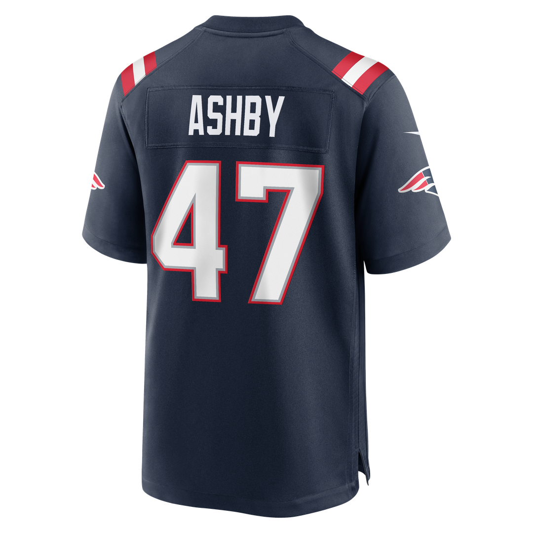 Julian Ashby New England Patriots Nike Navy Team Game Jersey