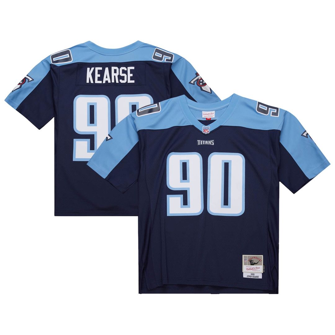 Jevon Kearse Tennessee Titans Mitchell & Ness Navy 1999 Legacy Replica Jersey