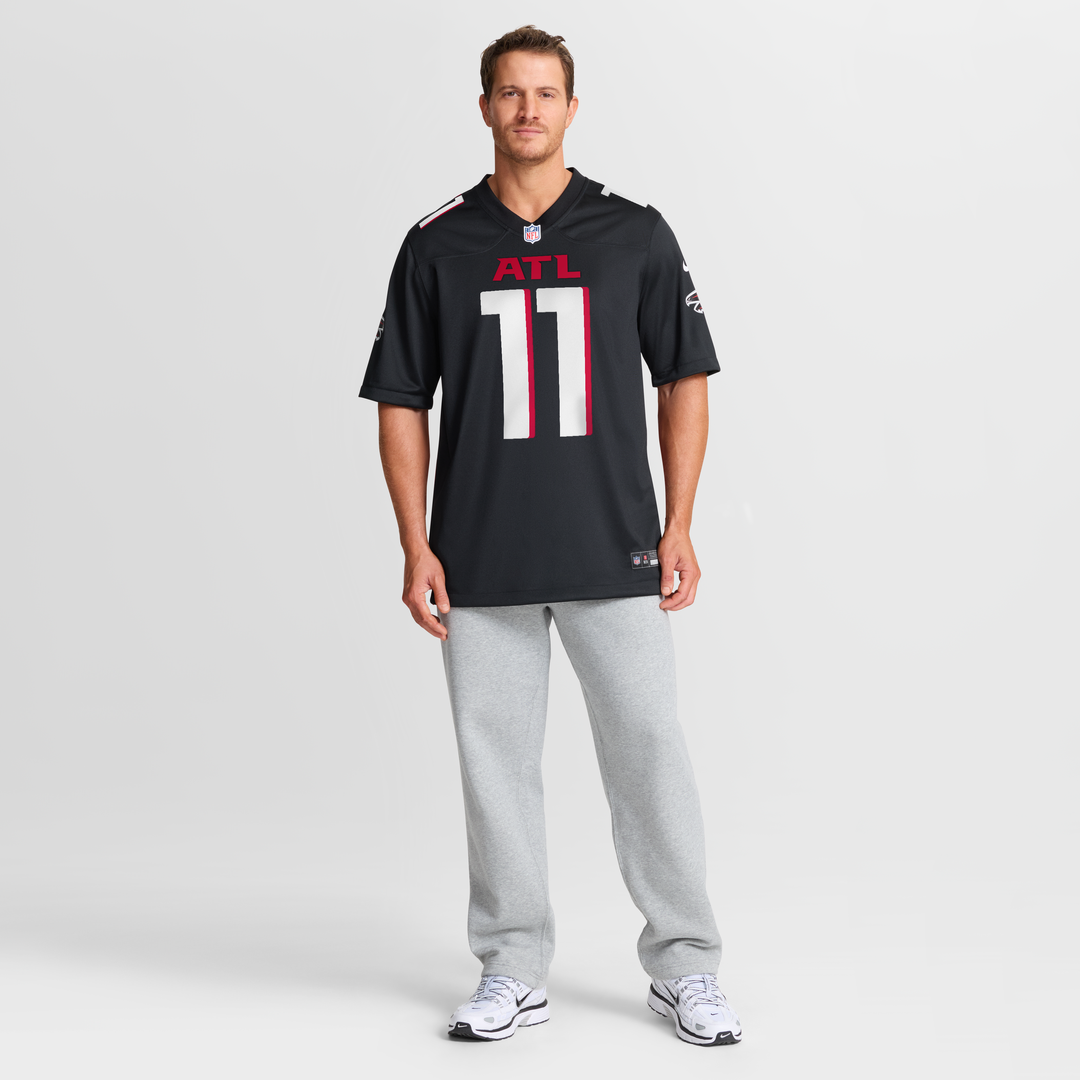 Jalon Walker Atlanta Falcons Nike Black Team Game Jersey