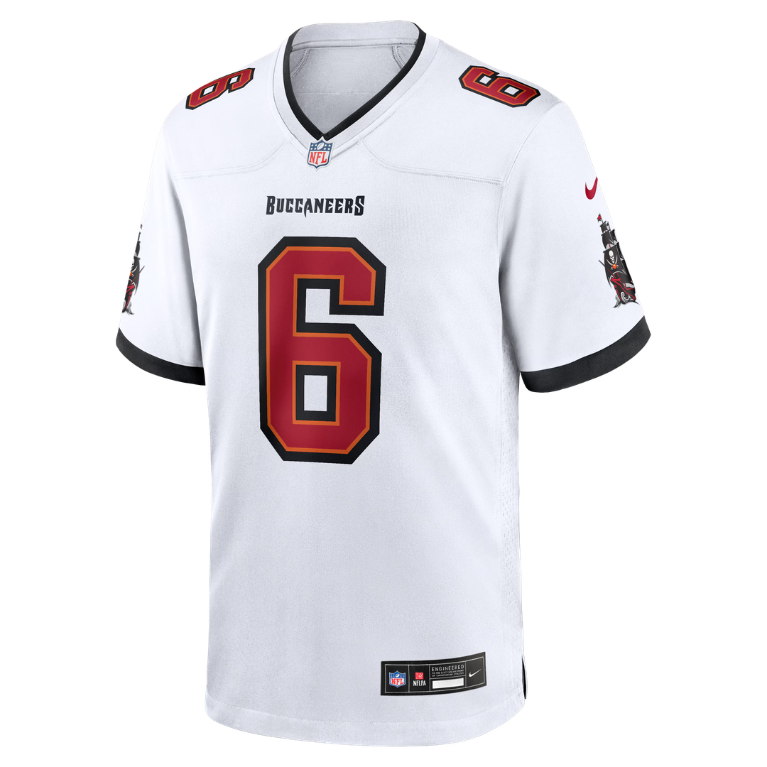 Baker Mayfield Tampa Bay Buccaneers Nike White Away Game Jersey