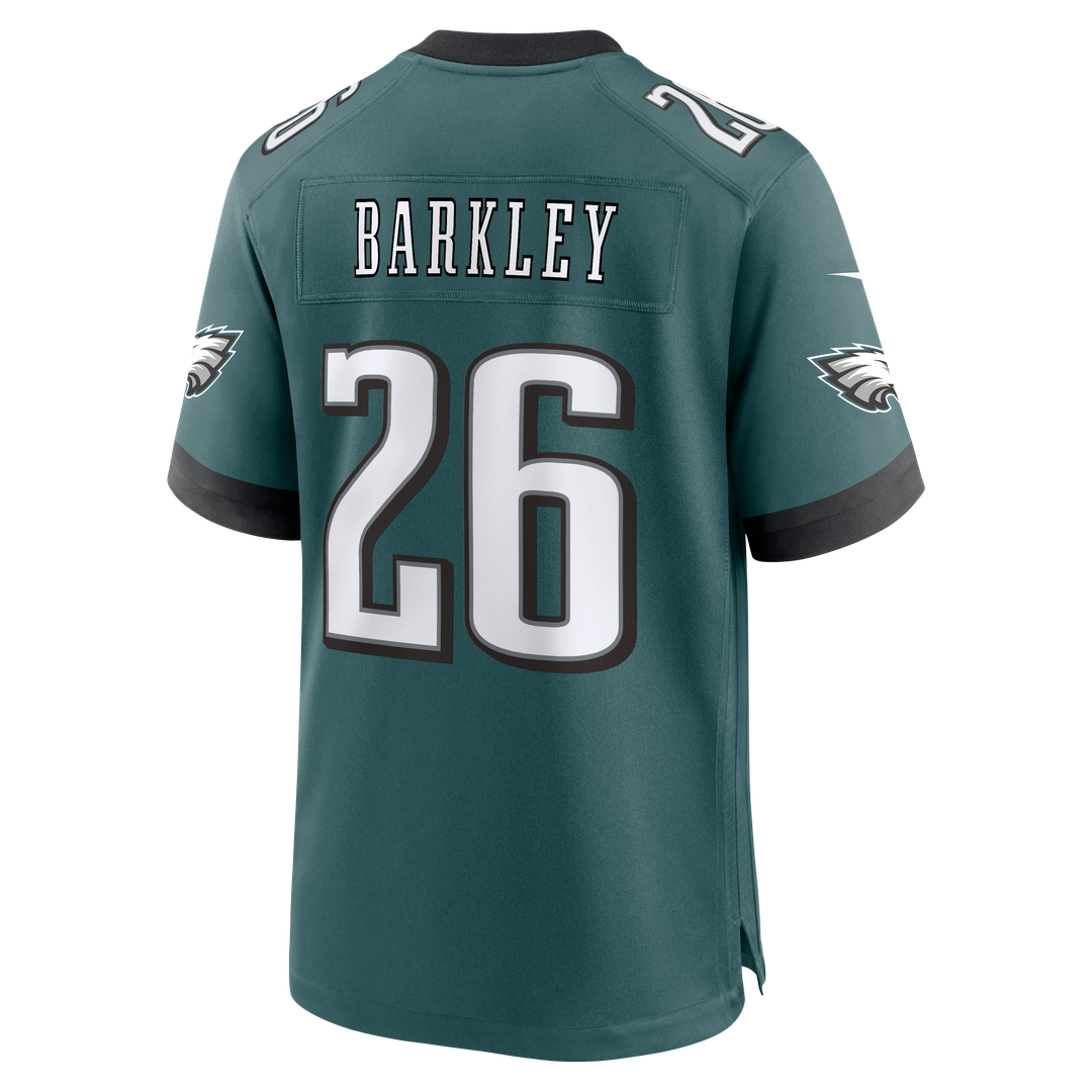 Saquon Barkley Philadelphia Eagles Nike White Game Jersey