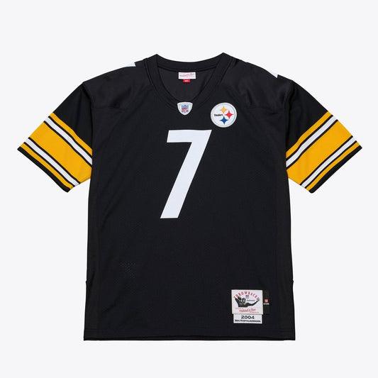 Ben Roethlisberger Pittsburgh Steelers Mitchell & Ness Black 2004 Authentic Throwback Jersey