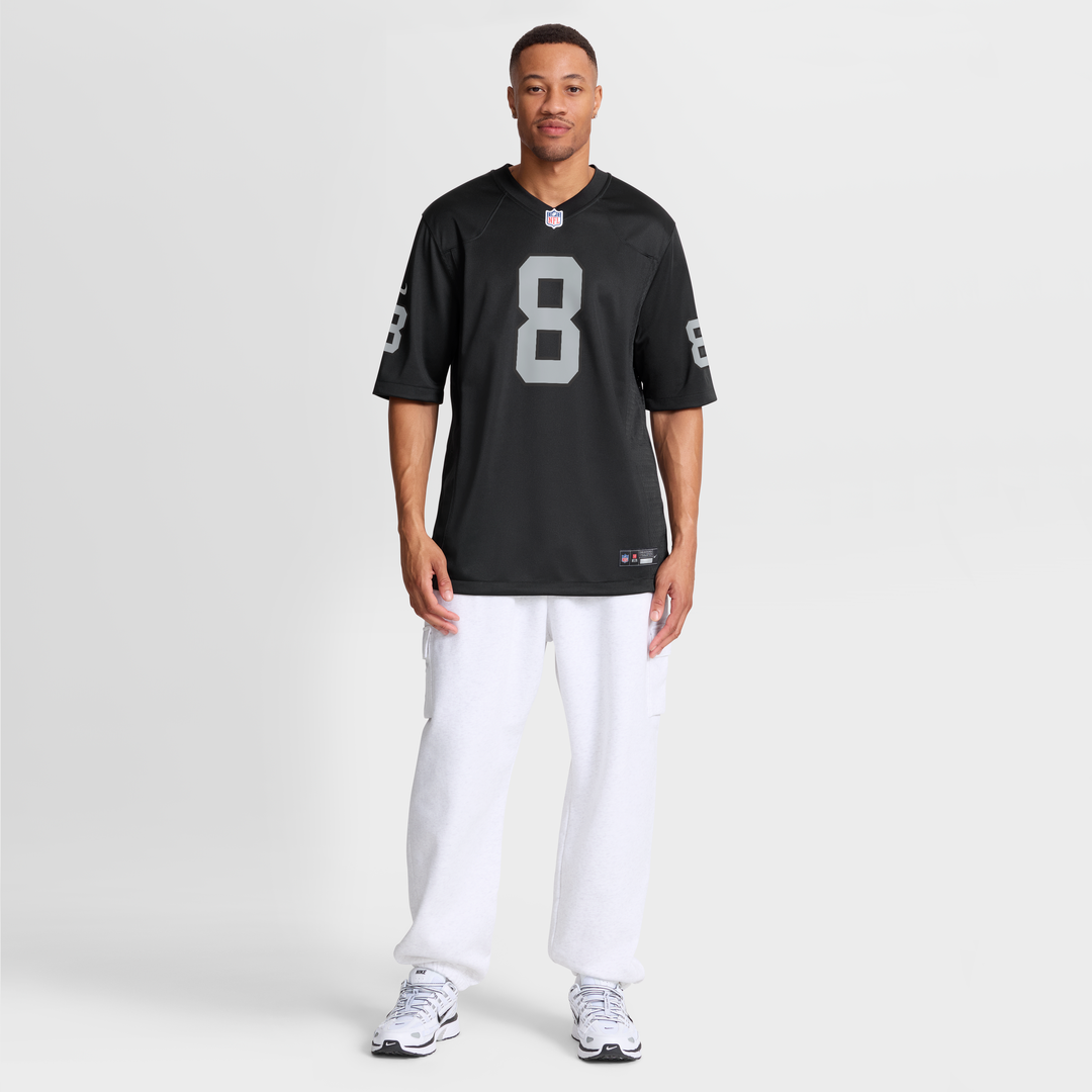 Kirk Cousins Las Vegas Raiders Nike Black Team Game Jersey