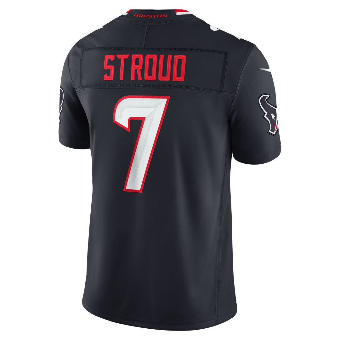 C.J. Stroud Houston Texans Nike Navy Team Vapor F.U.S.E. Stitched Limited Jersey