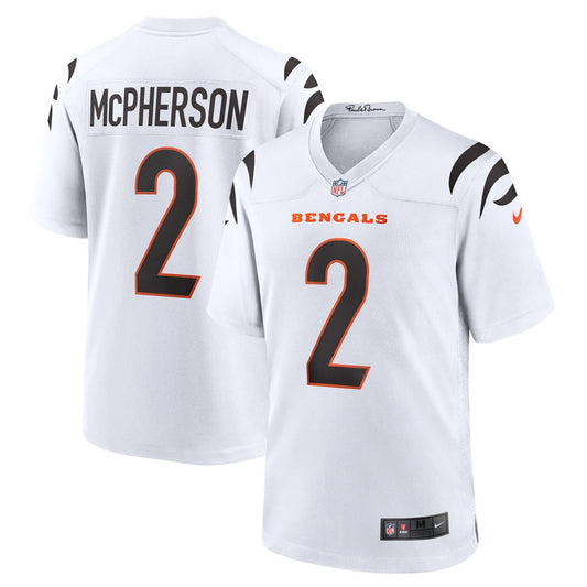 Evan McPherson Cincinnati Bengals Nike White Game Player Jersey