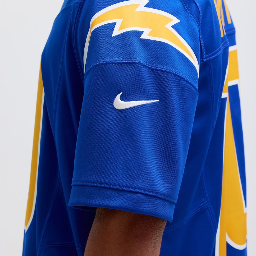 Justin Herbert Los Angeles Chargers Nike Royal Vapor F.U.S.E. Limited Jersey