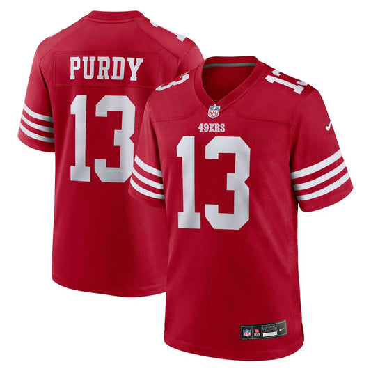Brock Purdy San Francisco 49ers Nike Scarlet Game Player Jersey