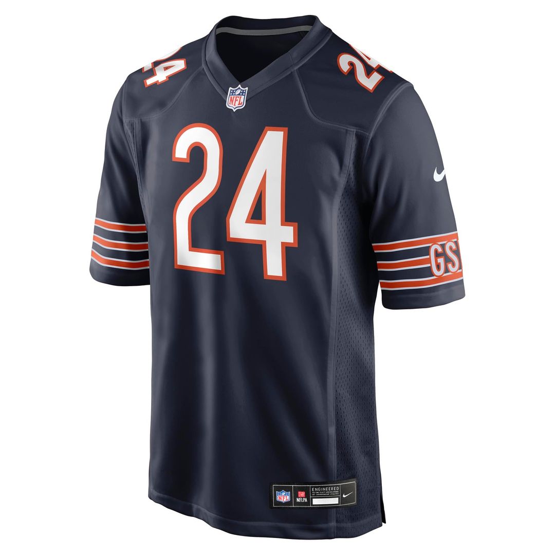 Malik Muhammad Chicago Bears Nike Navy Team Game Jersey
