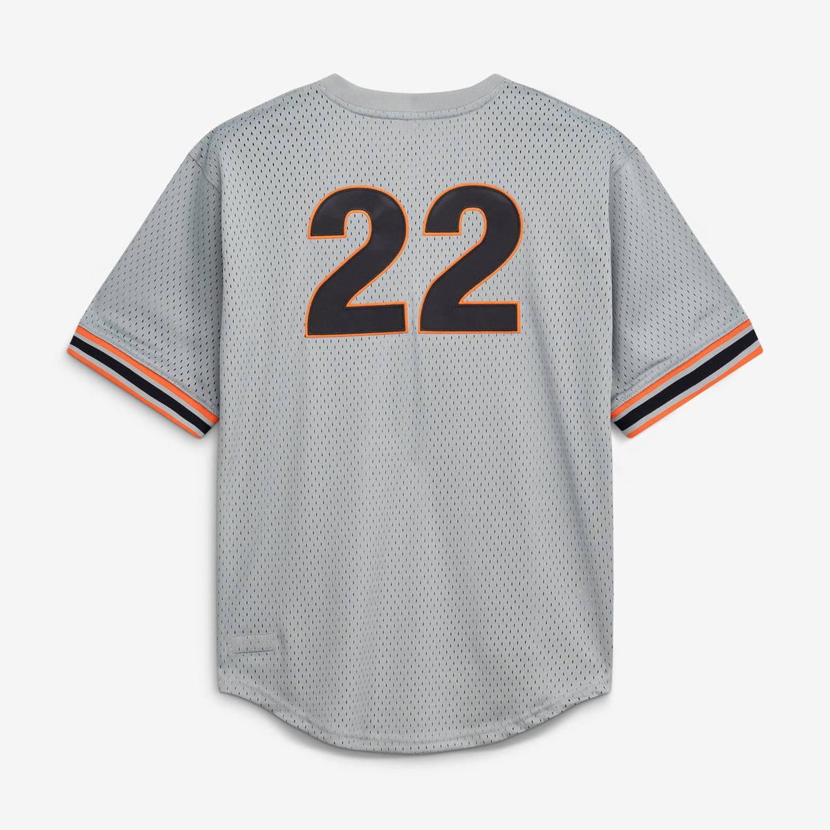 San Francisco Giants Will Clark Mitchell & Ness Gray Authentic Batting Practice Jersey