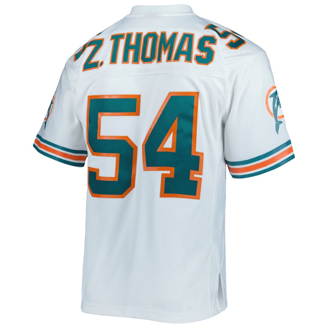 Zach Thomas Miami Dolphins Mitchell & Ness White Legacy Replica Jersey