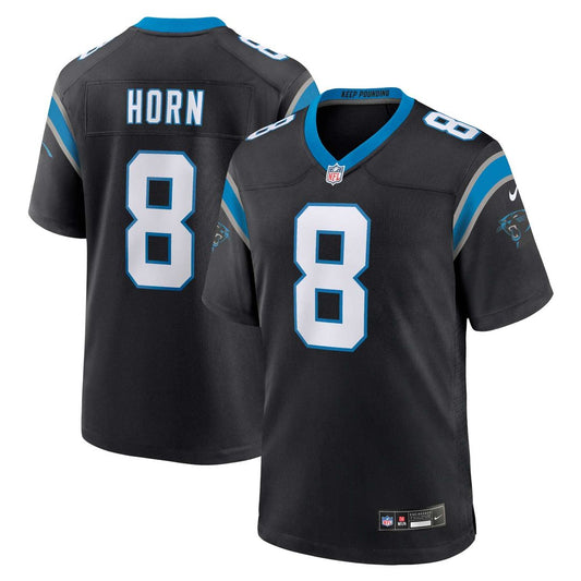 Jaycee Horn Carolina Panthers Nike Black Game Jersey