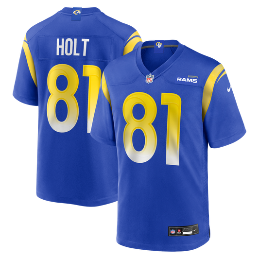 Torry Holt Los Angeles Rams Nike Royal Game Retired Player Jersey