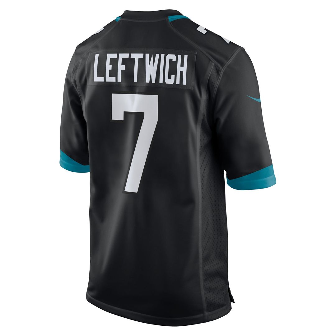 Byron Leftwich Jacksonville Jaguars Nike Black Retired Player Alternate Game Jersey