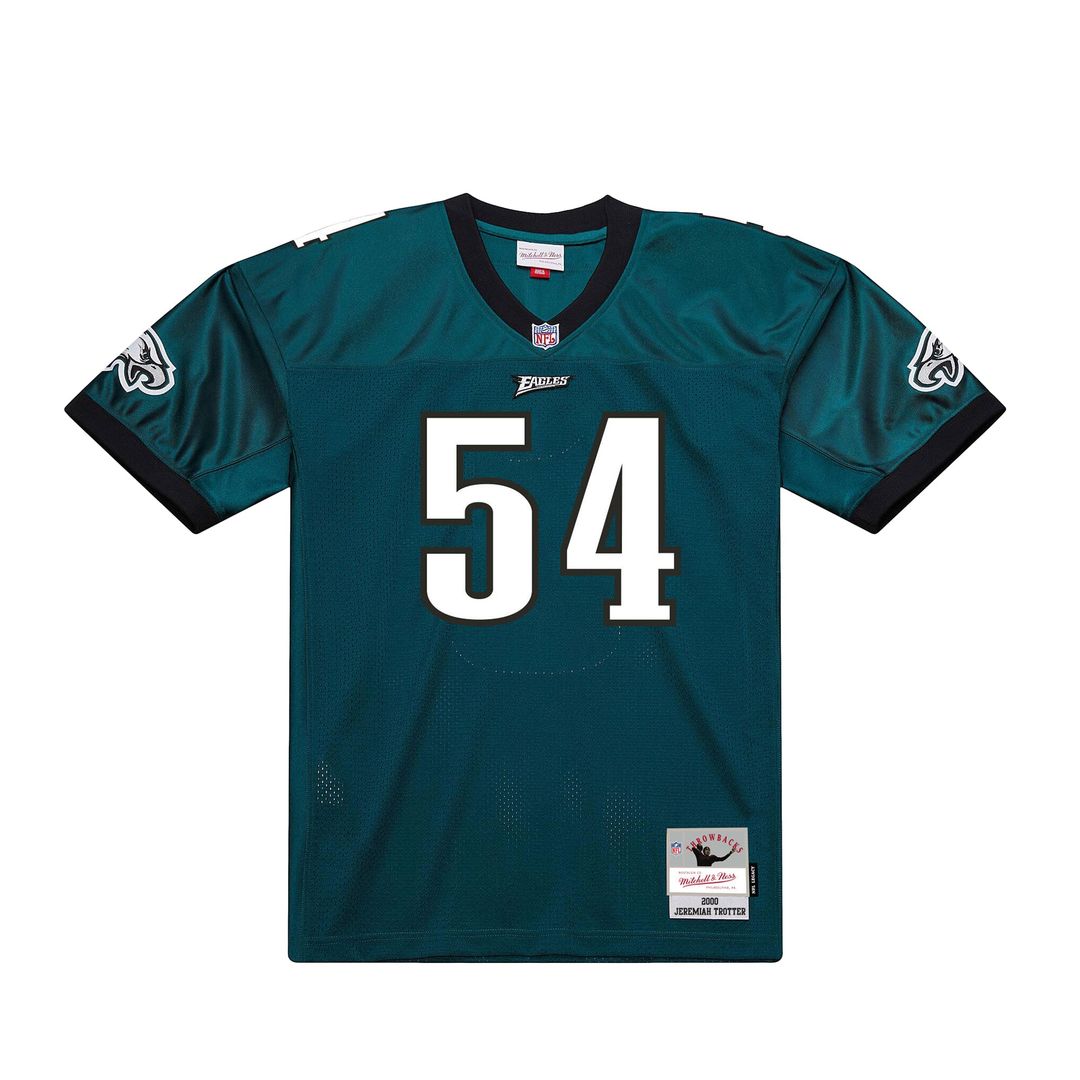 Jeremiah Trotter Philadelphia Eagles Mitchell & Ness Green 2000 Legacy Throwback Replica Jersey
