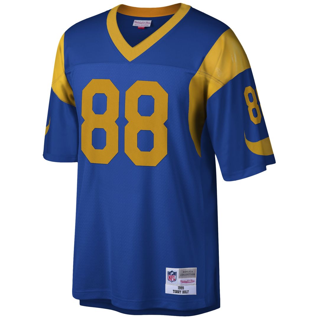 Torry Holt Los Angeles Rams Mitchell & Ness Royal Legacy Replica Jersey