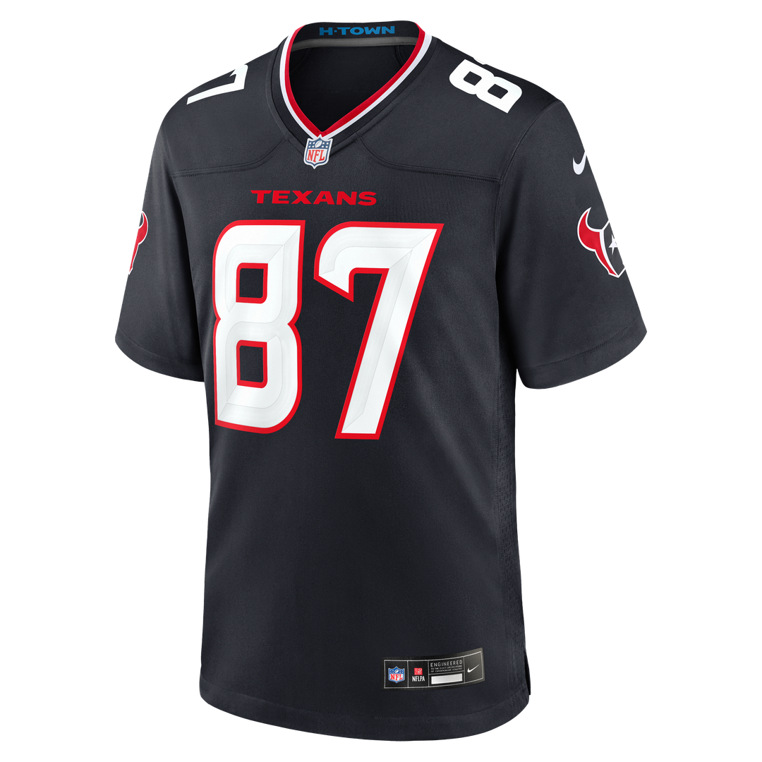 Cade Stover Houston Texans Nike Navy Game Jersey