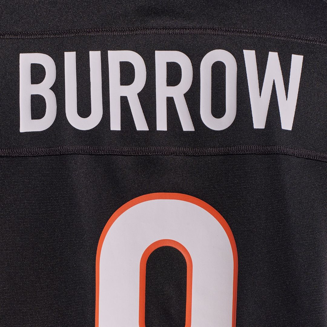 Joe Burrow Cincinnati Bengals Nike Black Player Game Jersey