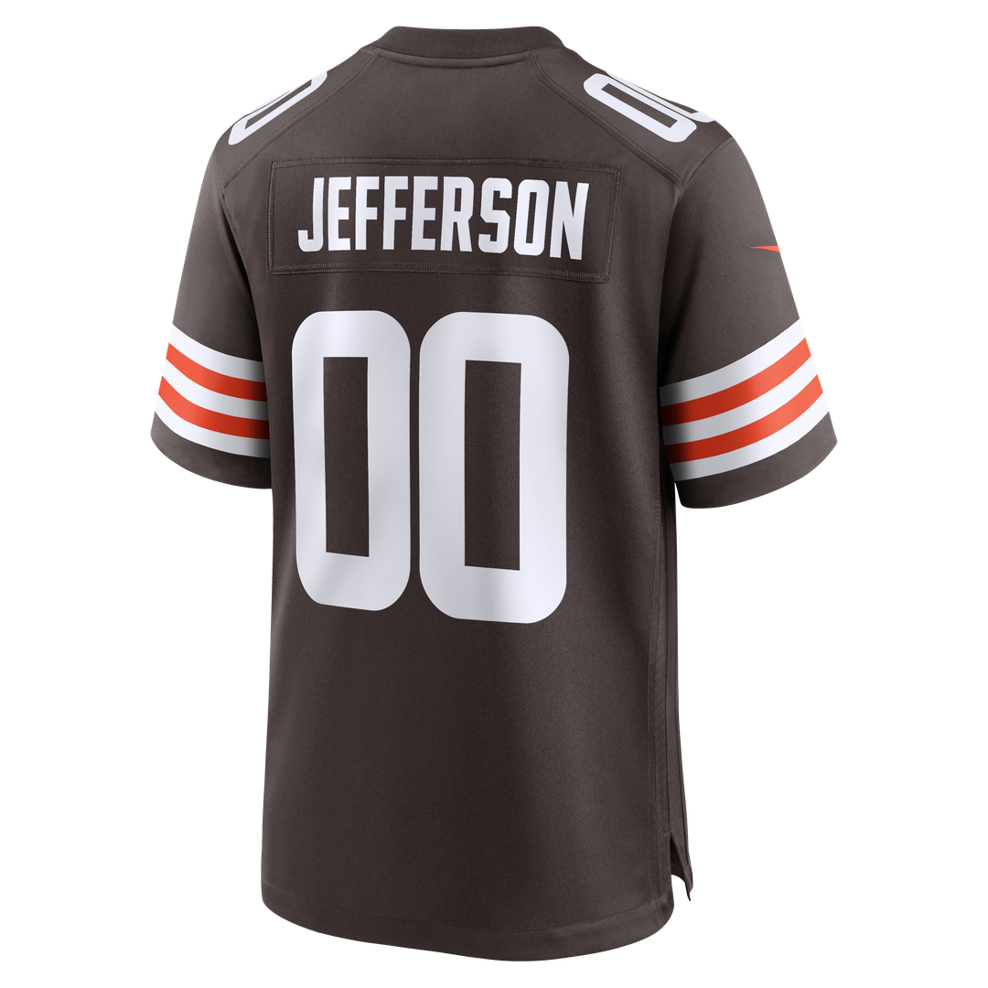 Justin Jefferson Cleveland Browns Nike Brown Game Jersey