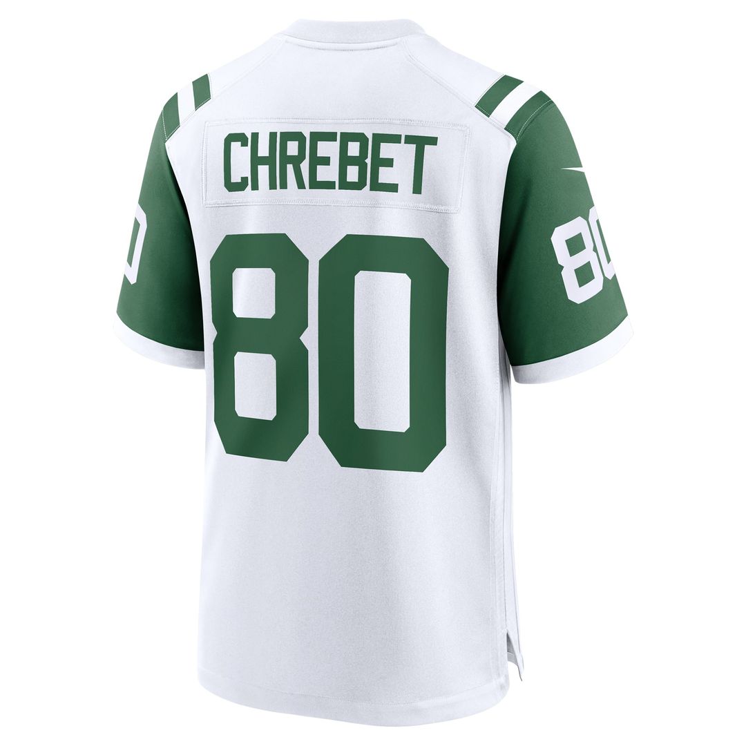 Wayne Chrebet New York Jets Nike White Retired Player Alternate Game Jersey