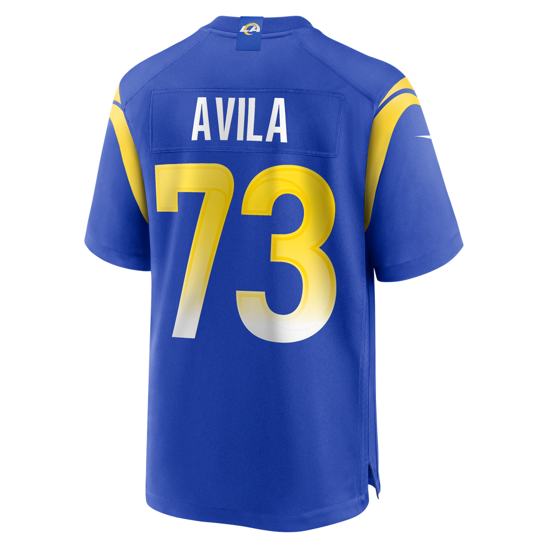 Steve Avila Los Angeles Rams Nike Royal Home Game Jersey