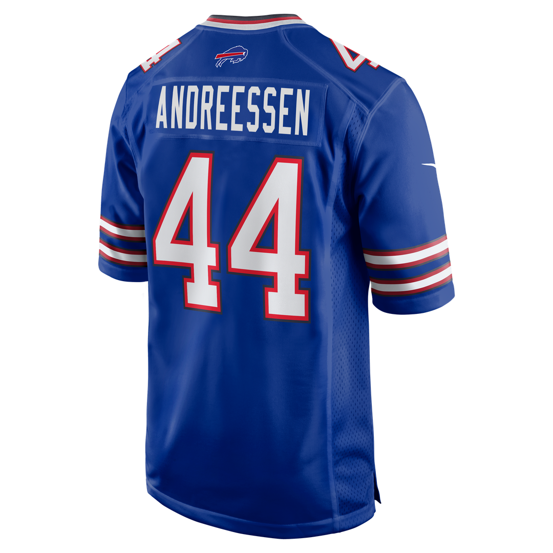 Joe Andreessen Buffalo Bills Nike Royal Game Jersey