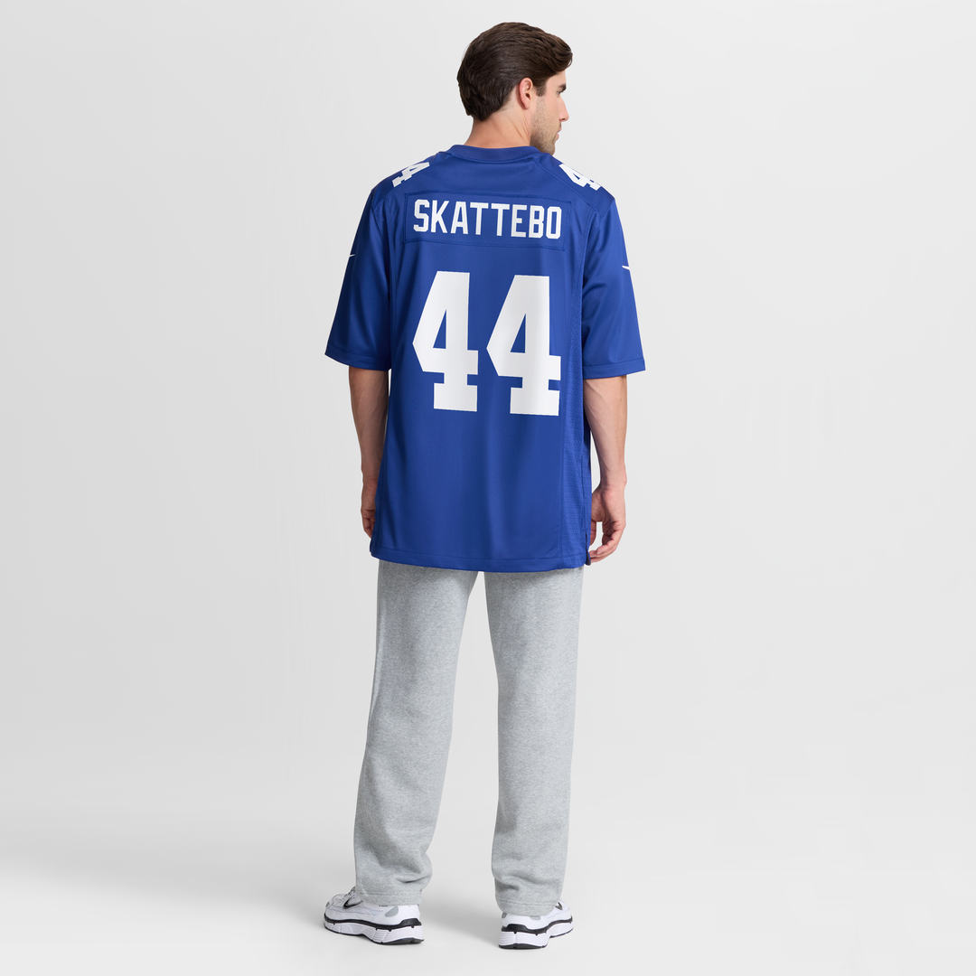 Cam Skattebo New York Giants Nike Red Alternate Century Red Game Jersey