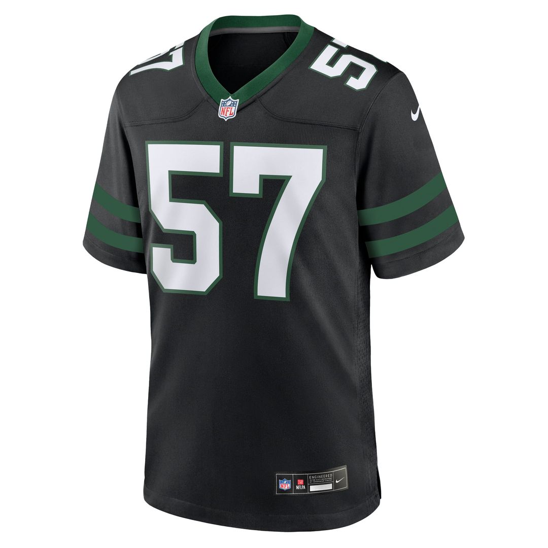 C.J. Mosley New York Jets Nike Legacy Black Alternate Game Jersey
