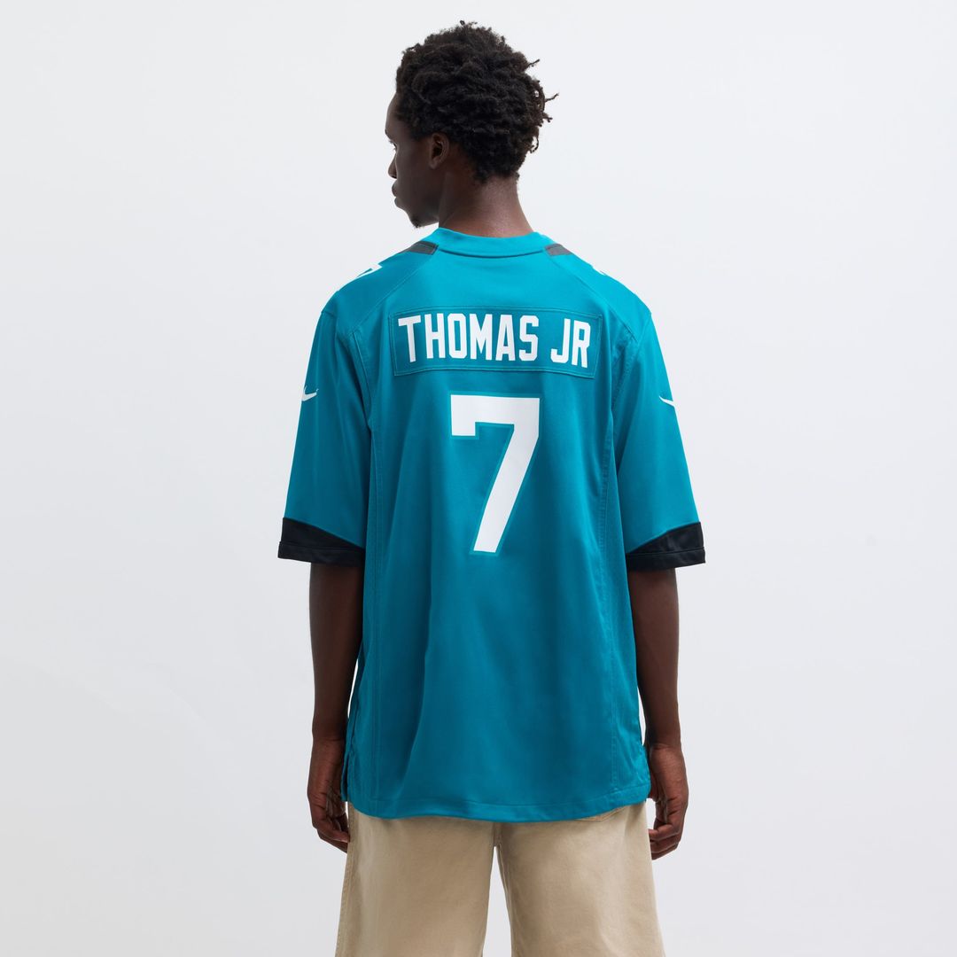 Brian Thomas Jr Jacksonville Jaguars Nike Teal Player Game Jersey