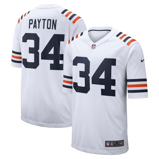 Walter Payton Chicago Bears Nike White Retired Player Alternate Game Jersey