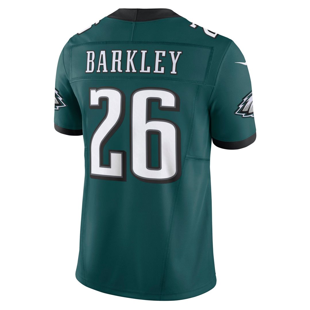 Saquon Barkley Philadelphia Eagles Nike Midnight Green Vapor F.U.S.E. Limited Jersey