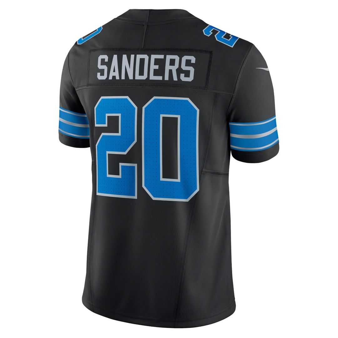 Barry Sanders Detroit Lions Nike Black 2nd Alternate Vapor F.U.S.E. Limited Jersey