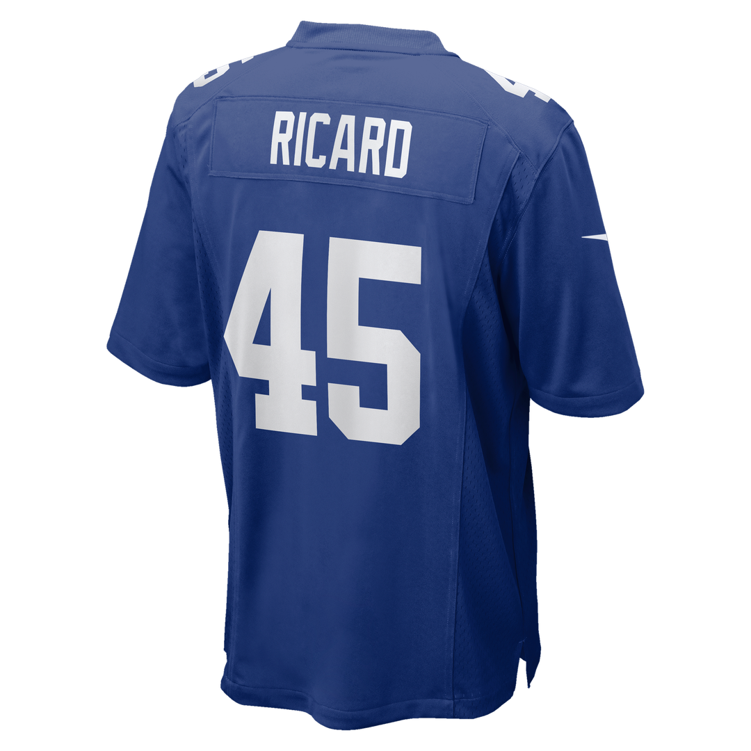 Patrick Ricard New York Giants Nike Royal Team Game Jersey