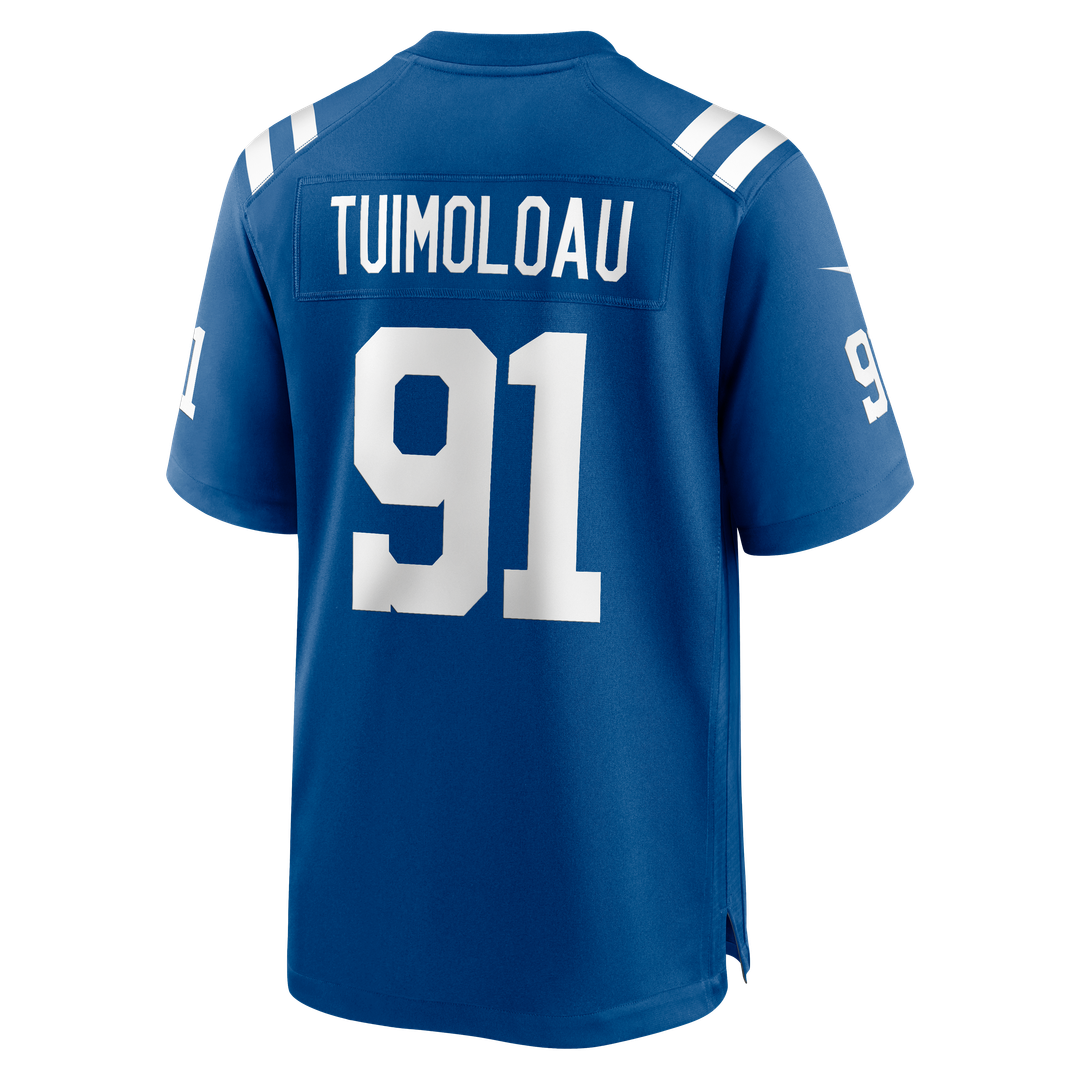 JT Tuimoloau Indianapolis Colts Nike Royal Team Game Jersey