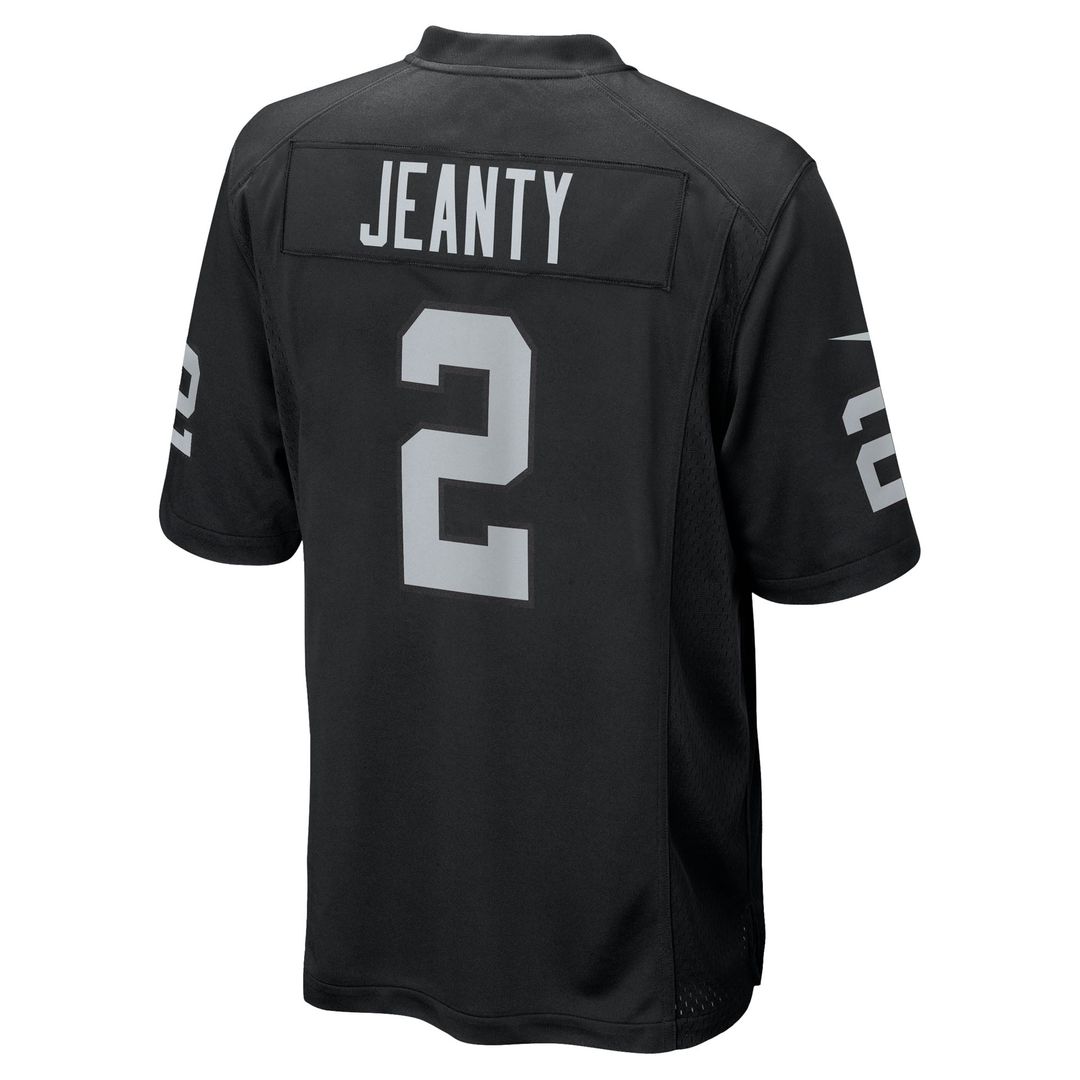 Ashton Jeanty Las Vegas Raiders Nike White Game Jersey
