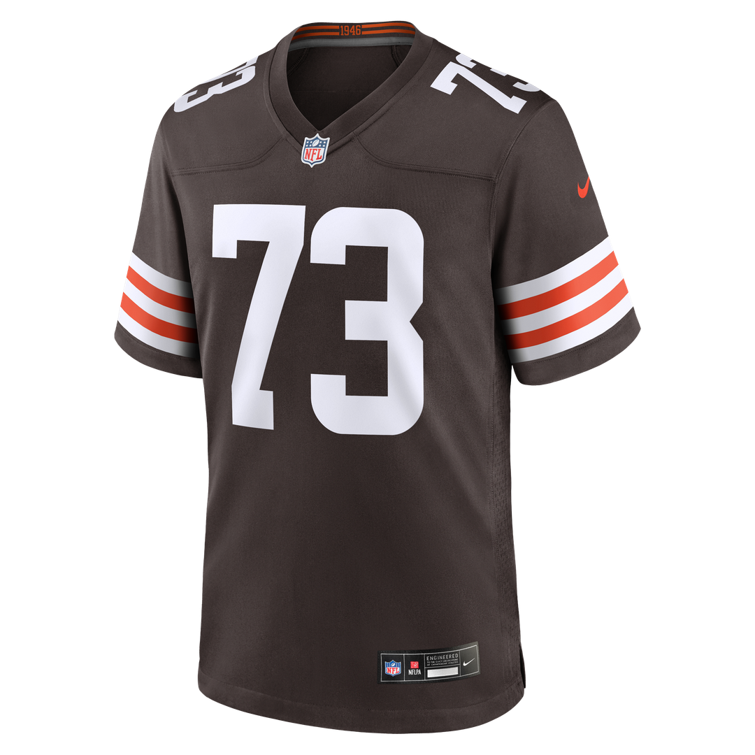 Joe Thomas Cleveland Browns Nike Brown Retired Game Player Jersey