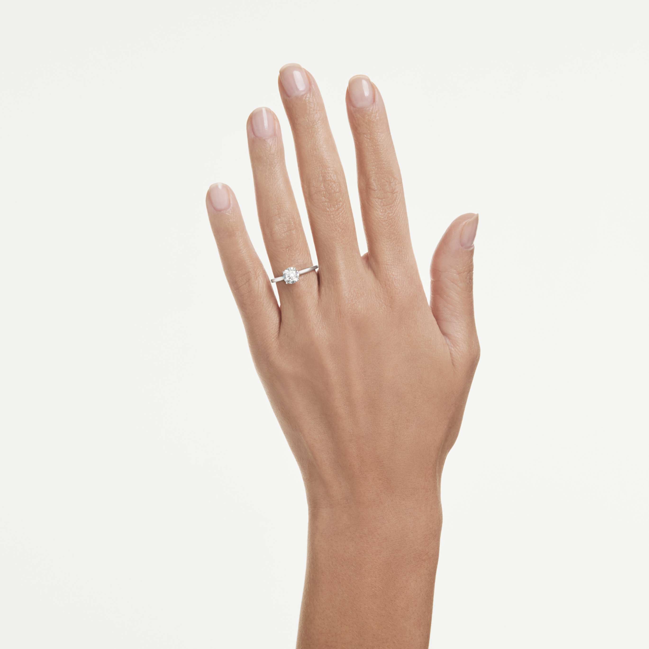 Swarovski Eternity Lab-grown diamonds 1 ct tw, Round shape, 14K white gold