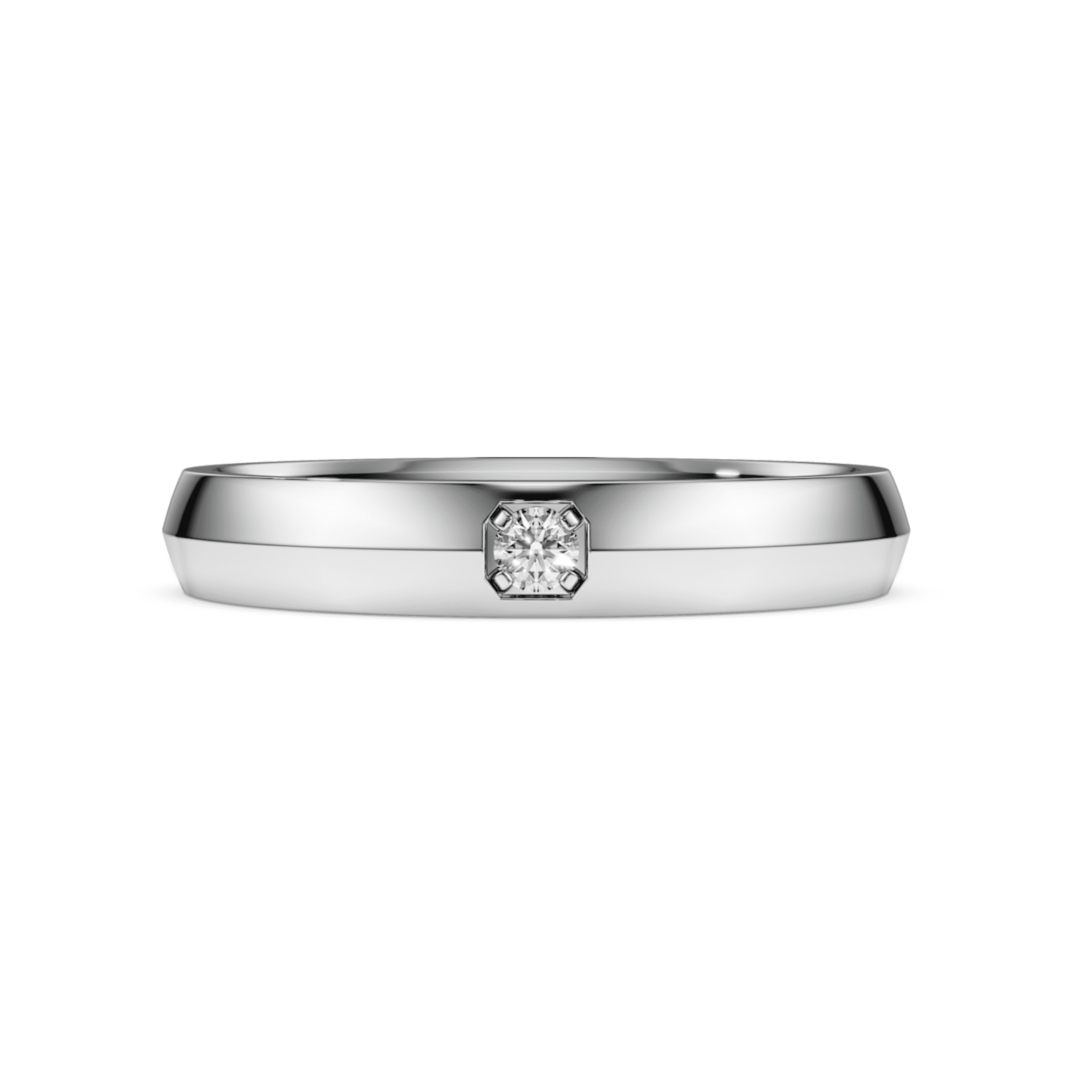 Swarovski Eternity band ring Lab-grown diamonds 0.05 ct tw, Round shape, 14K white gold