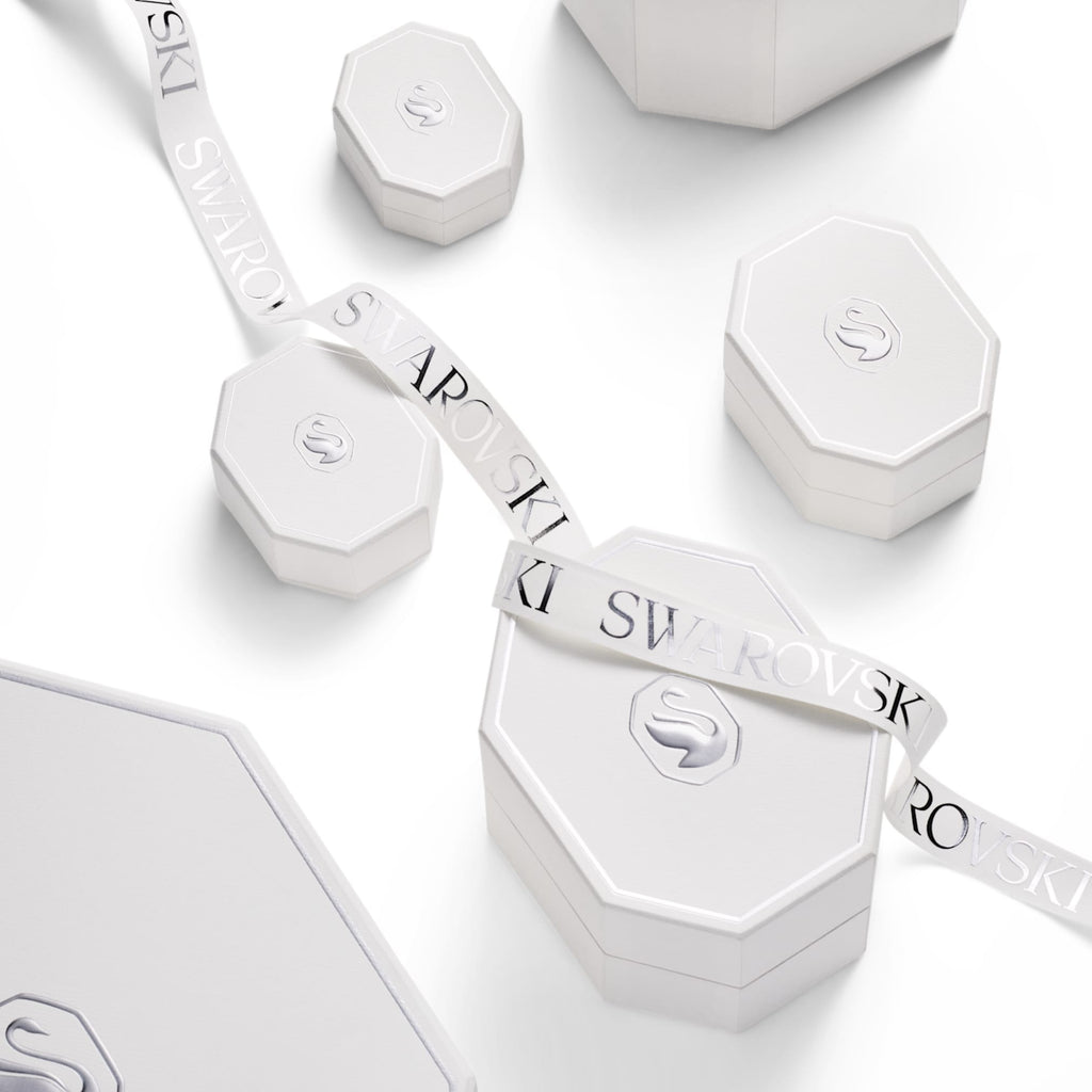 Swarovski Eternity band ring Lab-grown diamonds 0.05 ct tw, Round shape, 14K white gold