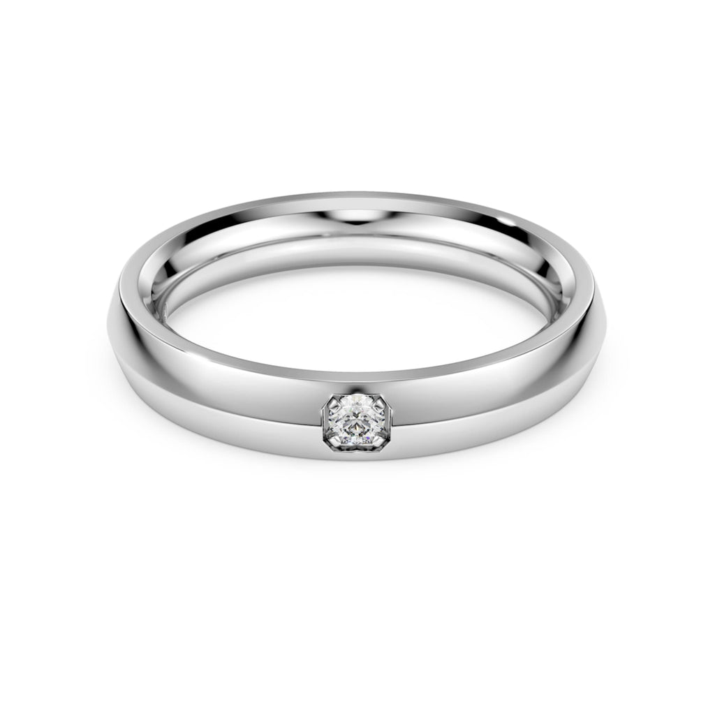 Swarovski Eternity band ring Lab-grown diamonds 0.05 ct tw, Round shape, 14K white gold