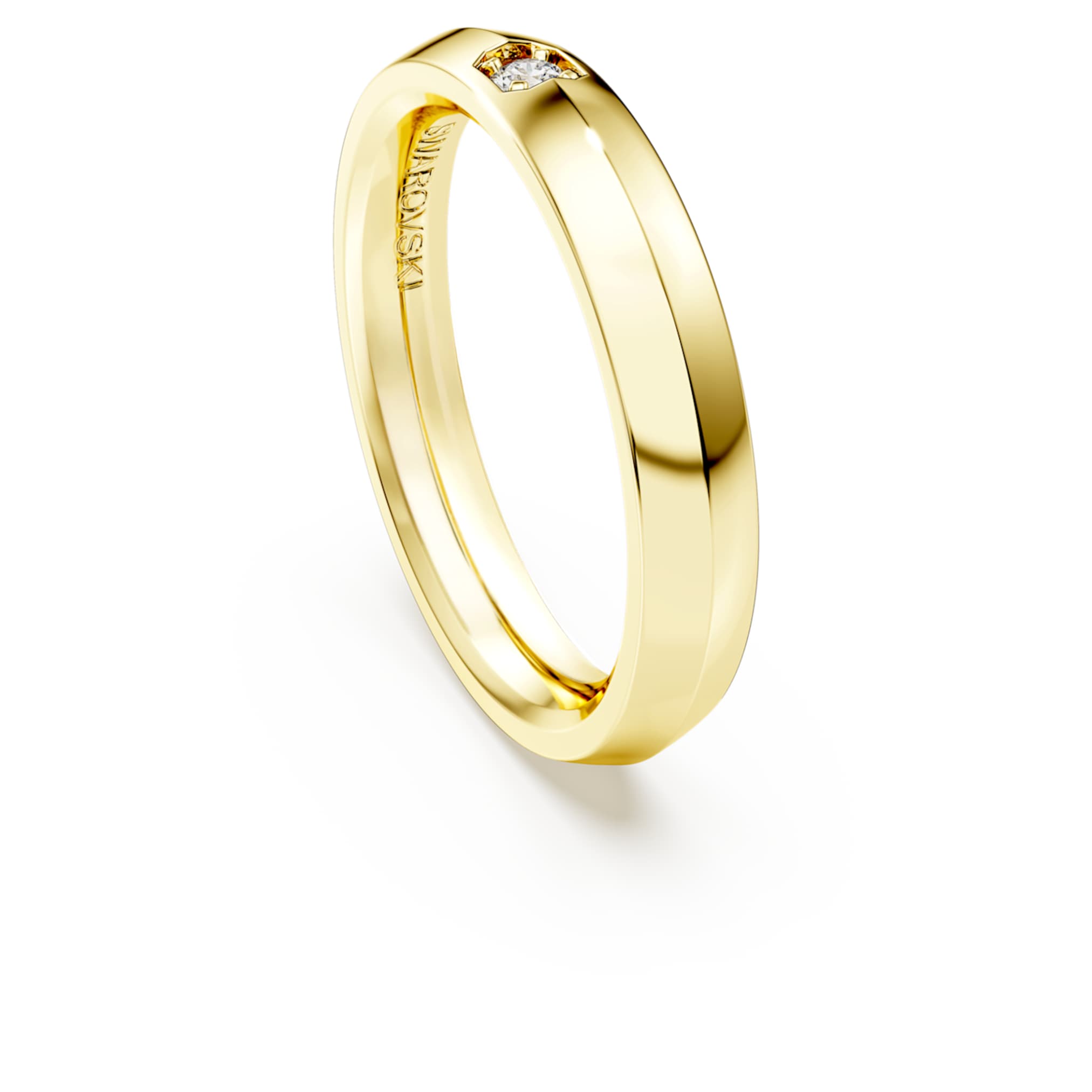 Swarovski Eternity band ring Lab-grown diamonds 0.05 ct tw, Round shape, 14K yellow gold