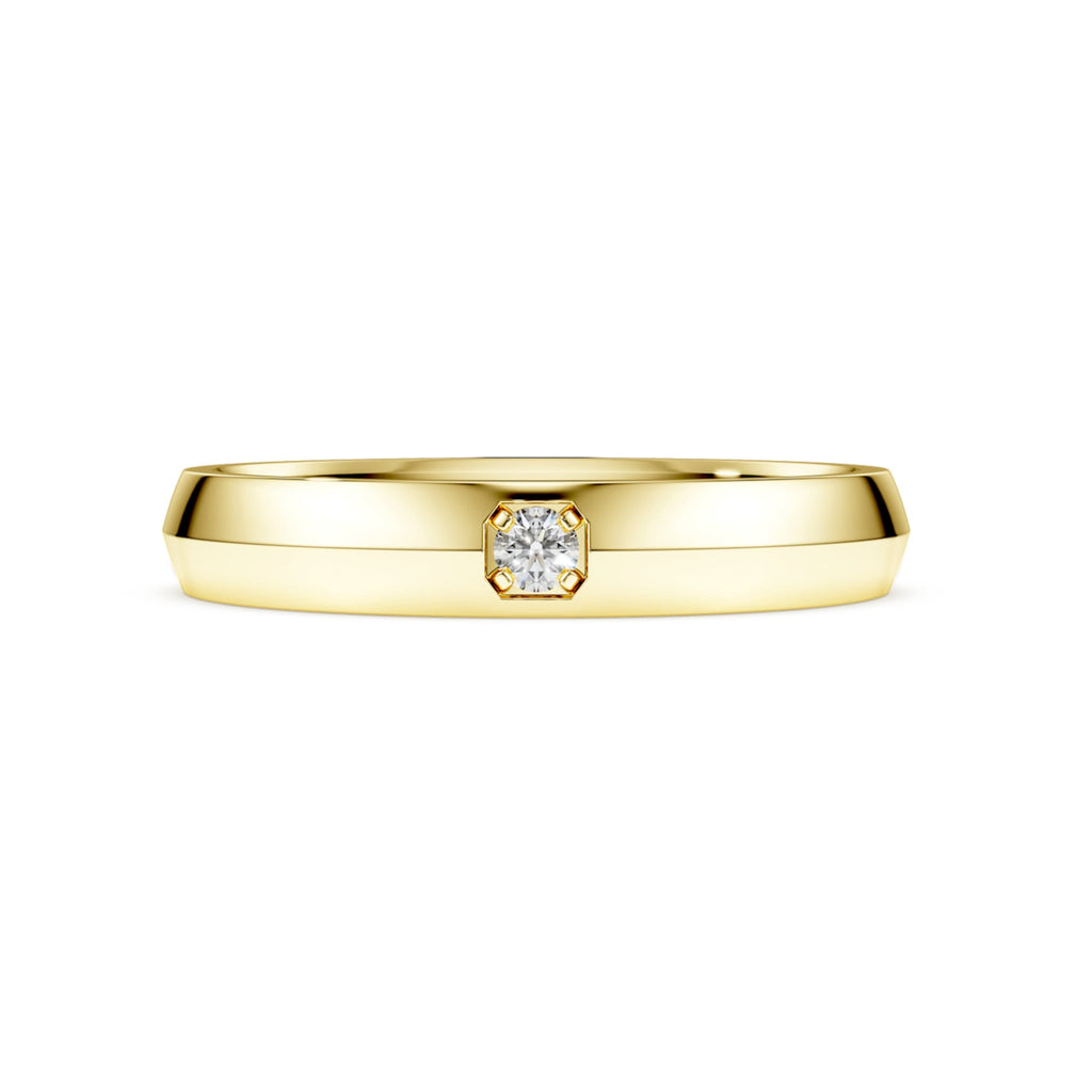 Swarovski Eternity band ring Lab-grown diamonds 0.05 ct tw, Round shape, 14K yellow gold